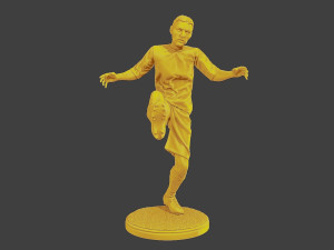 Soccer Player SP 009 3D Print Model