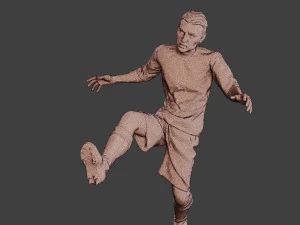Soccer Player SP 009 3D Print Model