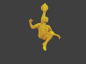 Soccer Player SP 010 3D Print Model