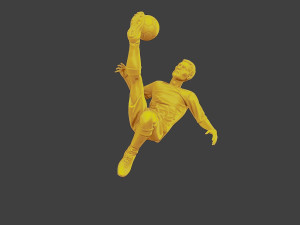 Soccer Player SP 010 3D 打印模型