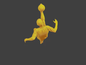 Soccer Player SP 010 3D Print Model