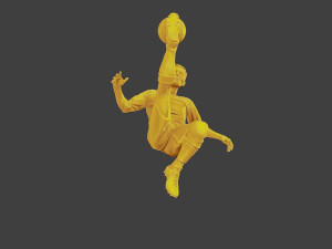 Soccer Player SP 010 3D 打印模型
