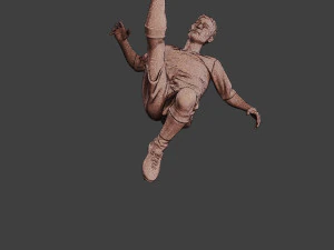 Soccer Player SP 010 3D Print Model