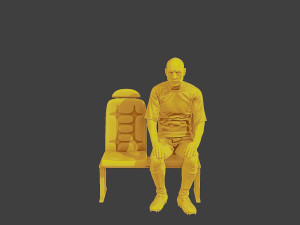 Soccer Player SP 011 Modello di stampa 3D