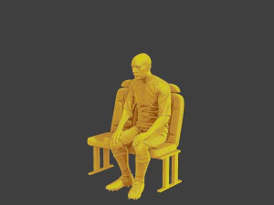 Soccer Player SP 011 3D Print Model