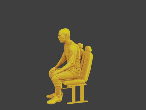 Soccer Player SP 011 Modello di stampa 3D