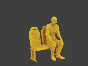 Soccer Player SP 011 3D Print Model