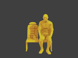 Soccer Player SP 011 3D Print Model