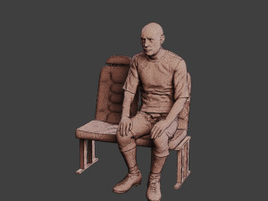 Soccer Player SP 011 Modello di stampa 3D