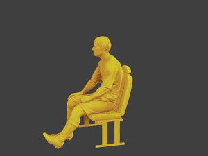Soccer Player SP 012 3D Print Model