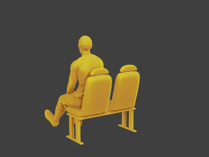 Soccer Player SP 012 3D Print Model
