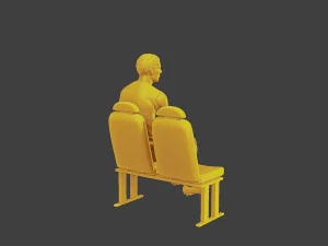 Soccer Player SP 012 3D Print Model