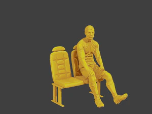 Soccer Player SP 012 3D Print Model