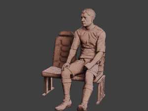Soccer Player SP 012 3D Print Model