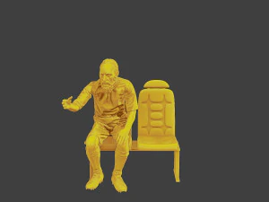 Soccer Player SP 013 3D Print Model