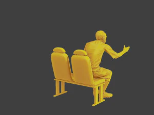 Soccer Player SP 013 3D Print Model