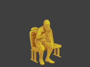 Soccer Player SP 013 3D Print Model