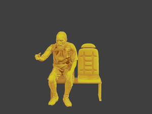 Soccer Player SP 013 3D Принт Модель
