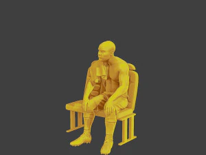 Soccer Player SP 014 3D Print Model
