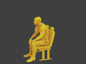 Soccer Player SP 014 3D Print Model