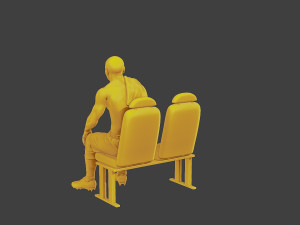 Soccer Player SP 014 3D 打印模型