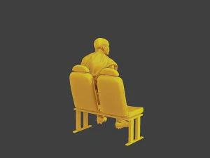 Soccer Player SP 014 3D Print Model