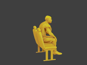 Soccer Player SP 014 3D Print Model