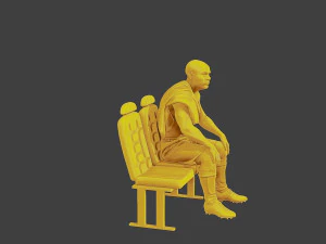 Soccer Player SP 014 3D Print Model