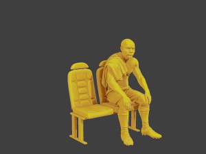 Soccer Player SP 014 3D 打印模型