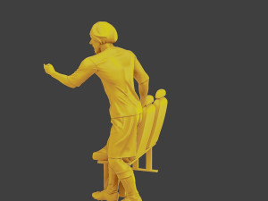 Soccer Player SP 015 Model Cetak 3D