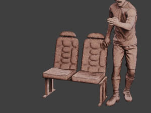Soccer Player SP 015 Model Cetak 3D