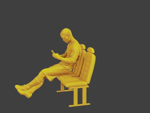 Soccer Player SP 015 3D Print Model