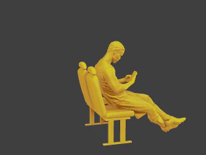 Soccer Player SP 015 3D Print Model