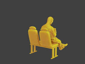 Soccer Player SP 015 Model Cetak 3D