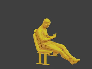 Soccer Player SP 015 3D Print Model