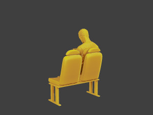 Soccer Player SP 015 Model Cetak 3D