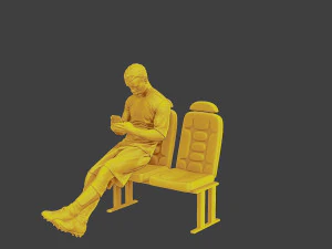 Soccer Player SP 016 3D Print Model