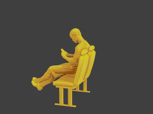 Soccer Player SP 016 3D Print Model