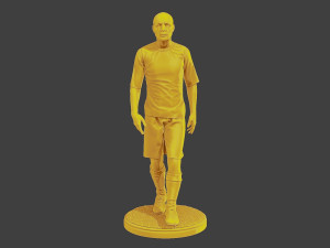 Soccer Player SP 017 3D Print Model