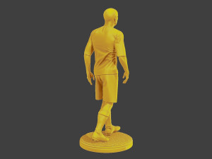 Soccer Player SP 017 3D Print Model