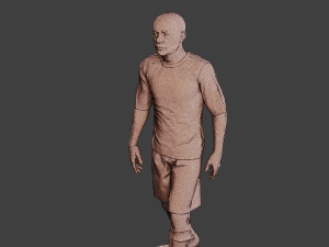 Soccer Player SP 017 3D Print Model