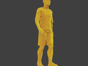 Soccer Player SP 017 3D Print Model