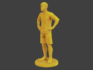 Soccer Player SP 018 3D Print Model