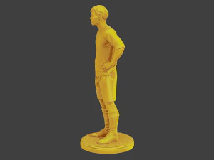 Soccer Player SP 018 3D Print Model