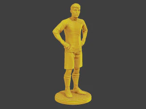 Soccer Player SP 018 3D Print Model