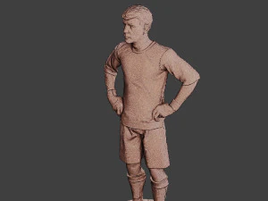 Soccer Player SP 018 3D Print Model