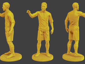 Soccer Player SP 019 3D Print Model
