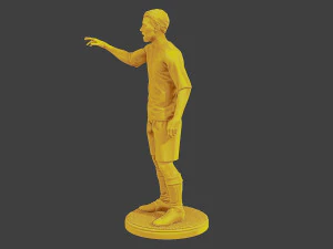 Soccer Player SP 019 3D Print Model