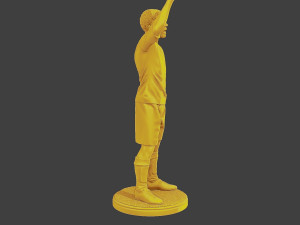 Soccer Player SP 020 Modelo de Impressão 3D