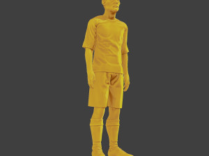 Soccer Player SP 022 3Dプリントモデル